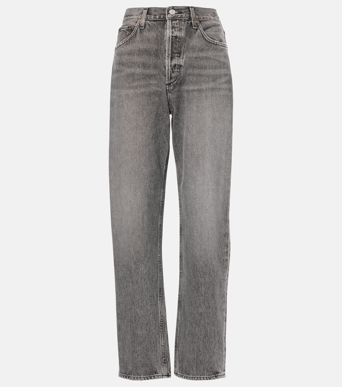 Jeans Rectos Agolde Años 90, Corte Medio para Jóvenes Modernos