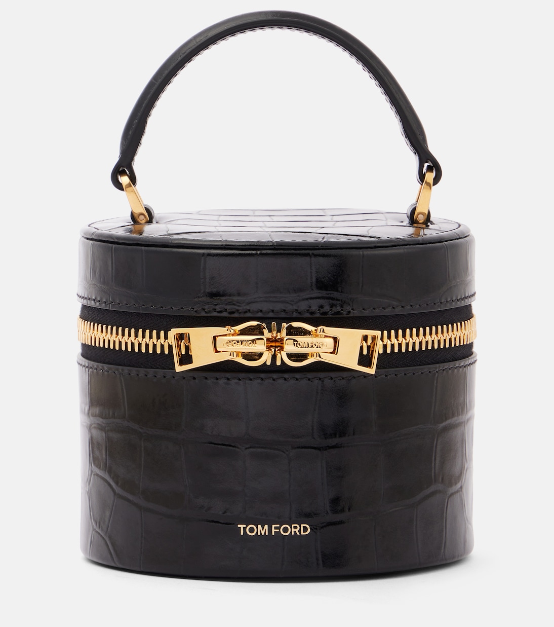 Sac Audrey Mini en cuir embossé | Tom Ford