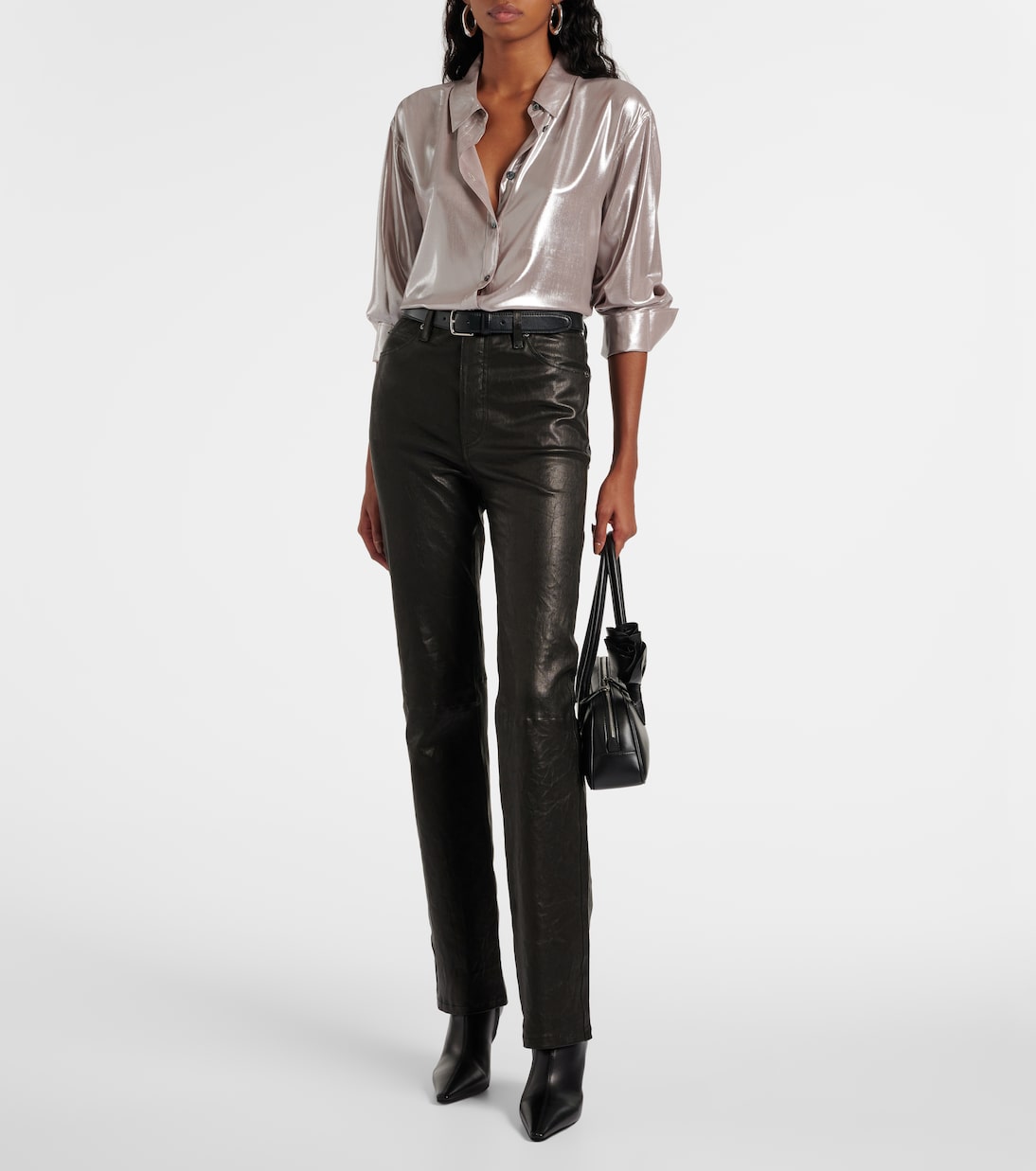 Camicia The Standard in lamé | Frame