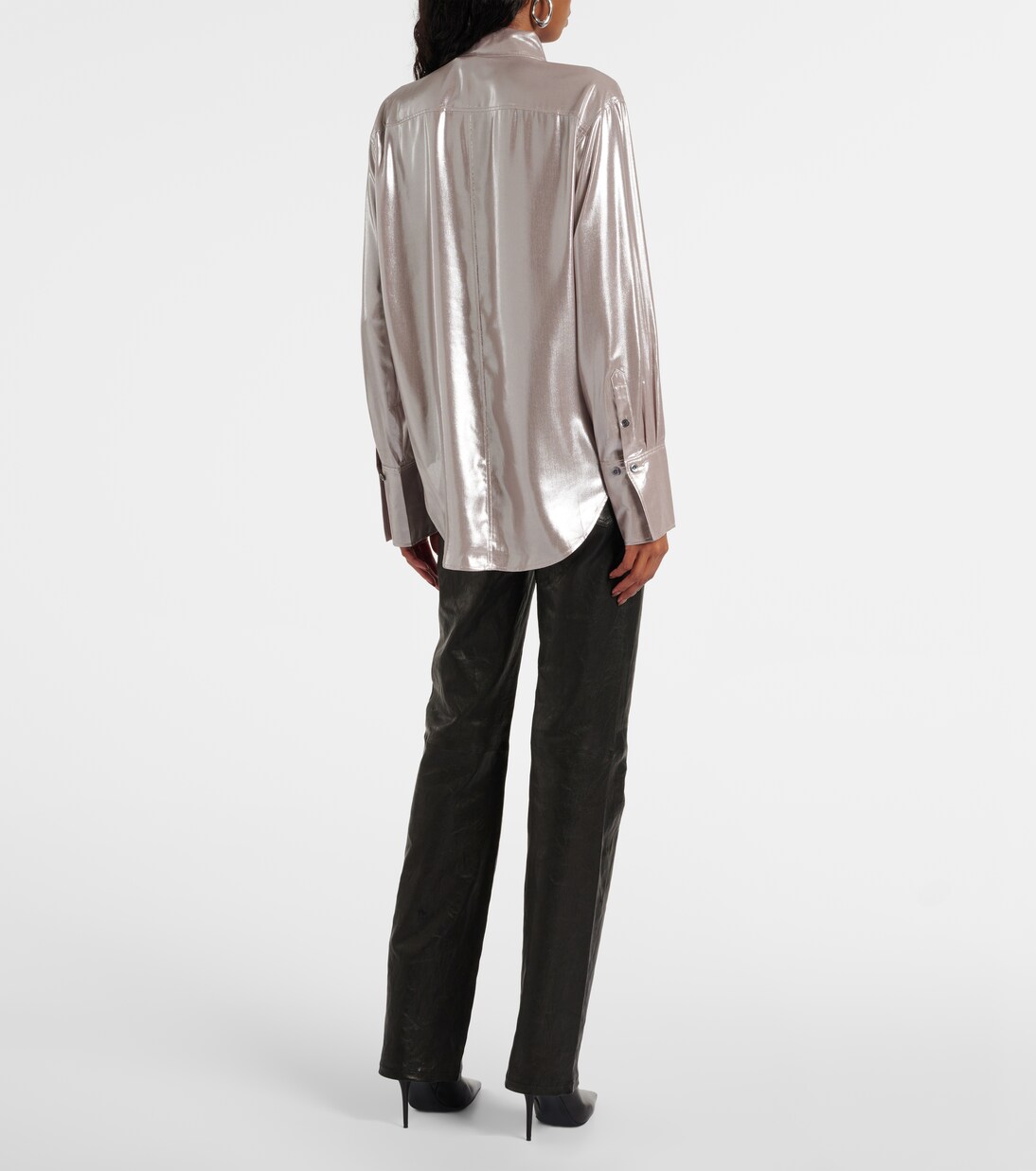 Camicia The Standard in lamé | Frame