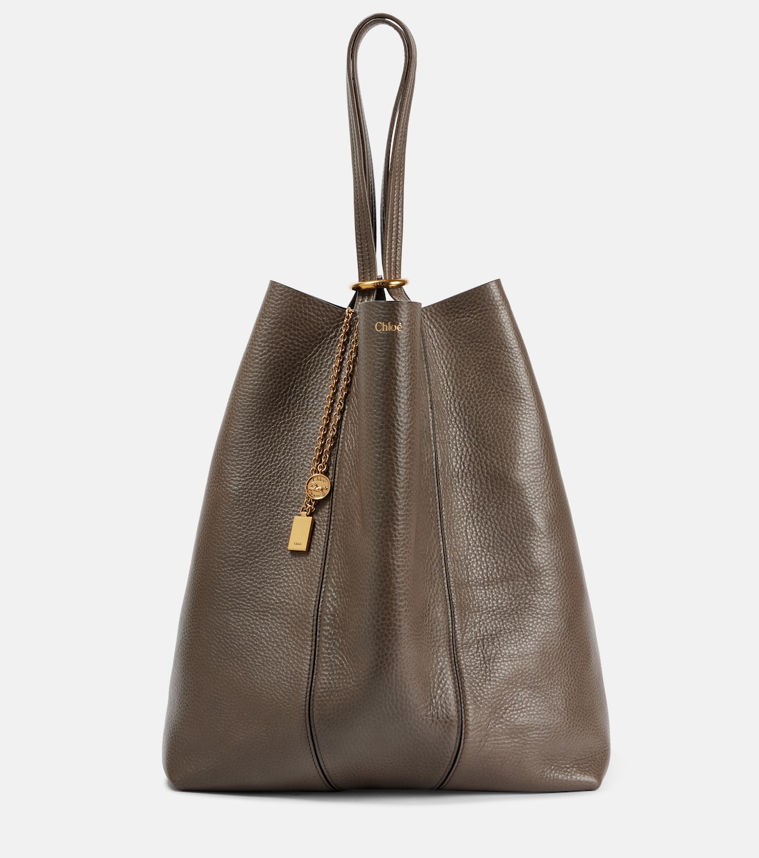 Borsa Chloé Spin Large in pelle | Chloé