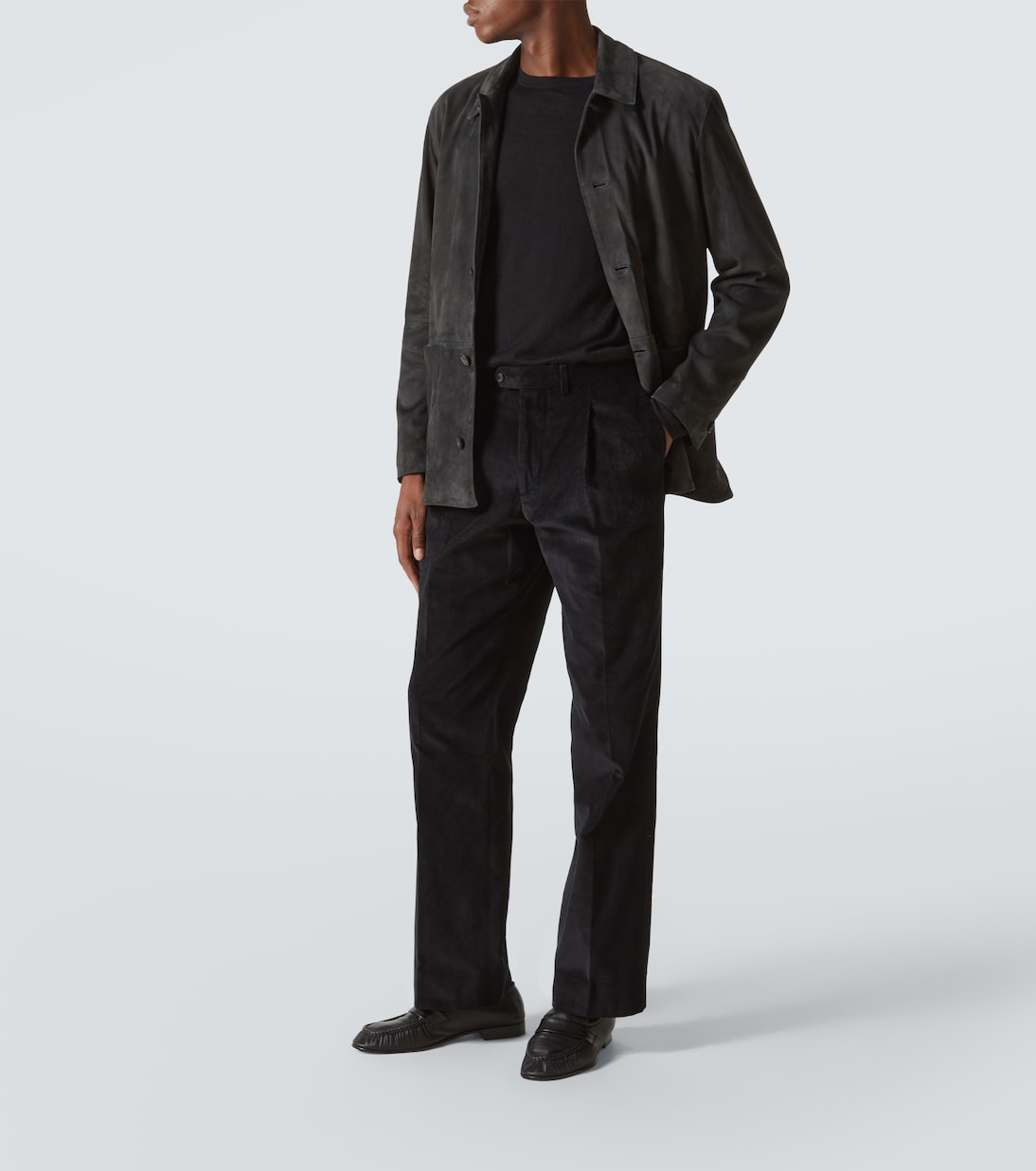 Weite Hose Amo aus Baumwoll-Cord | Saman Amel