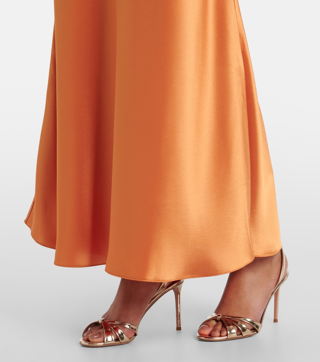 Provence satin slip dress | Galvan