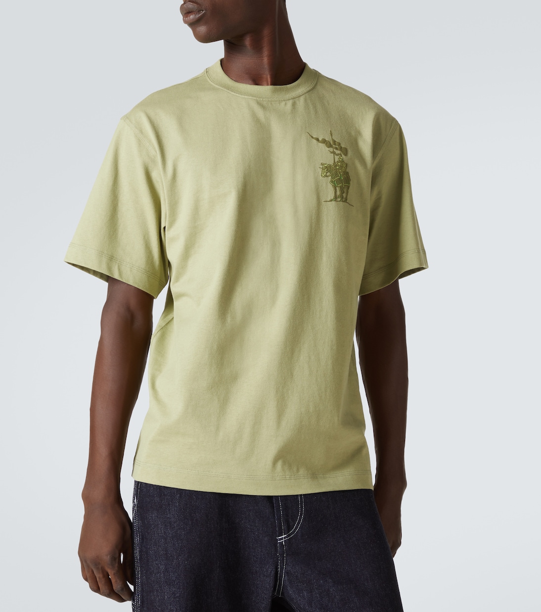 T-Shirt Flagpole Knight aus Baumwolle | Burberry