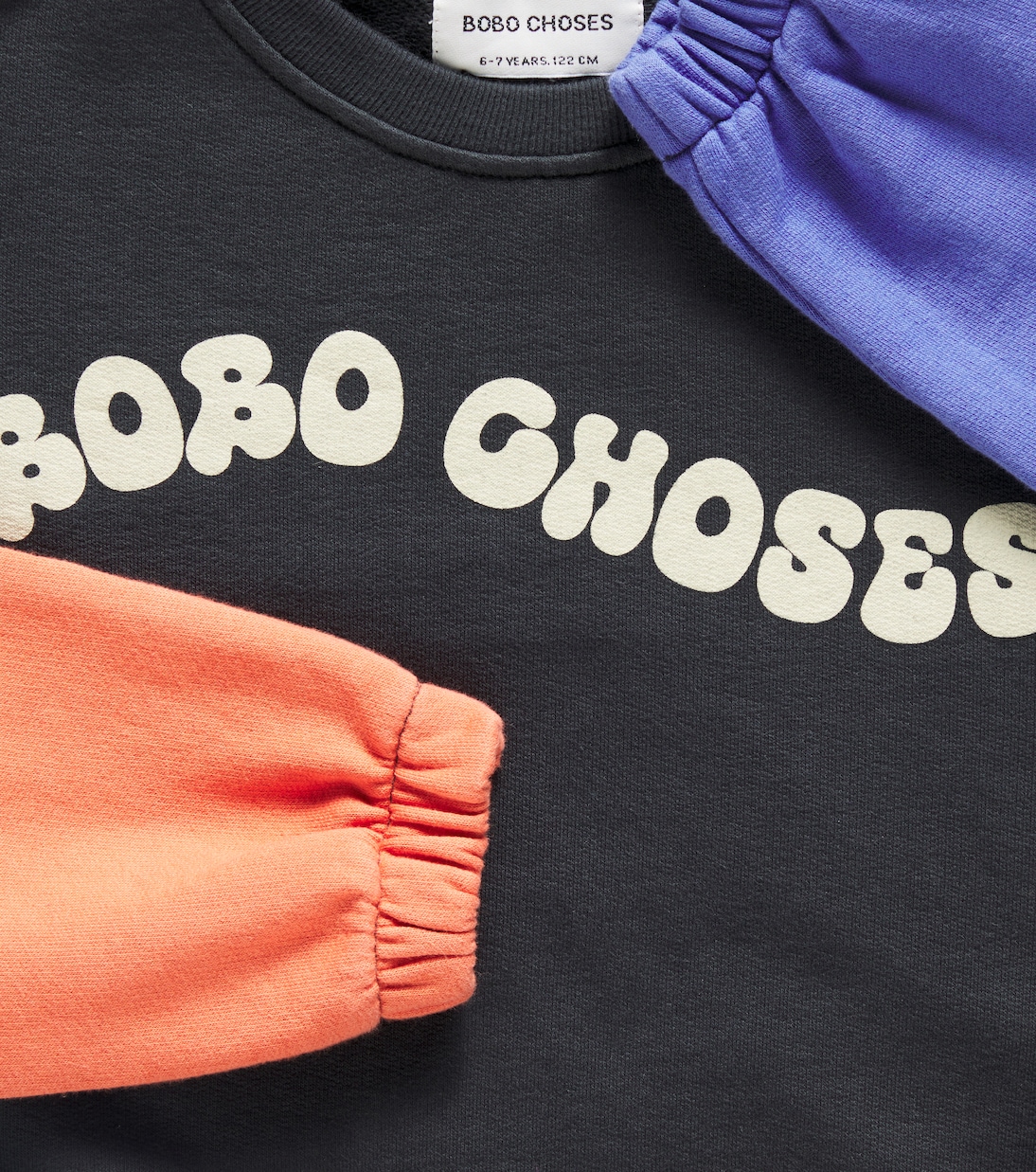 Felpa Wavy Bobo Choses in cotone | Bobo Choses