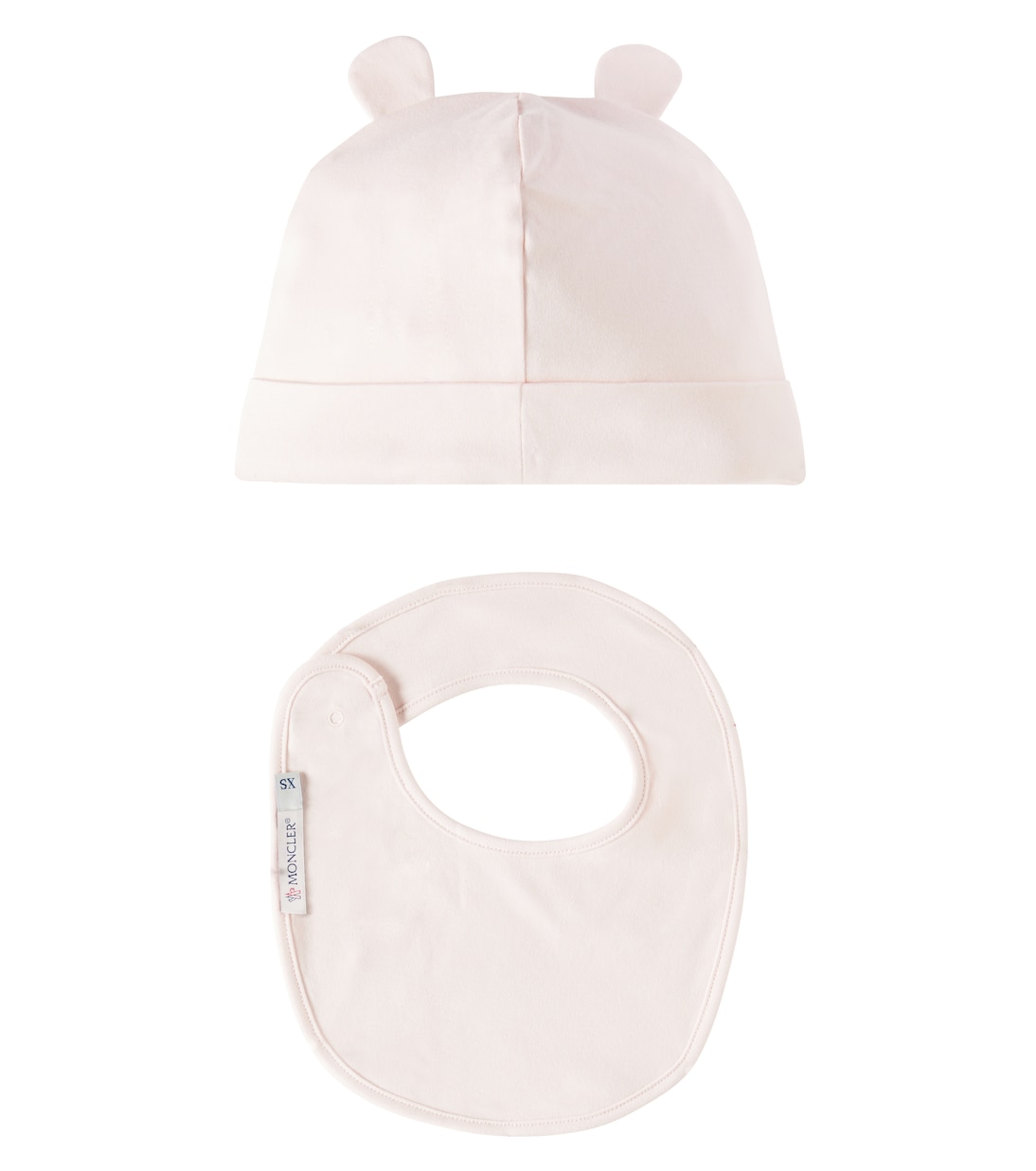 Bebé - set de gorro y babero de algodón | Moncler Enfant