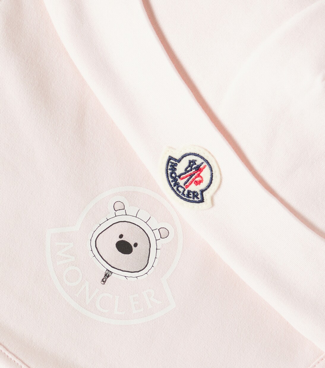 Bebé - set de gorro y babero de algodón | Moncler Enfant