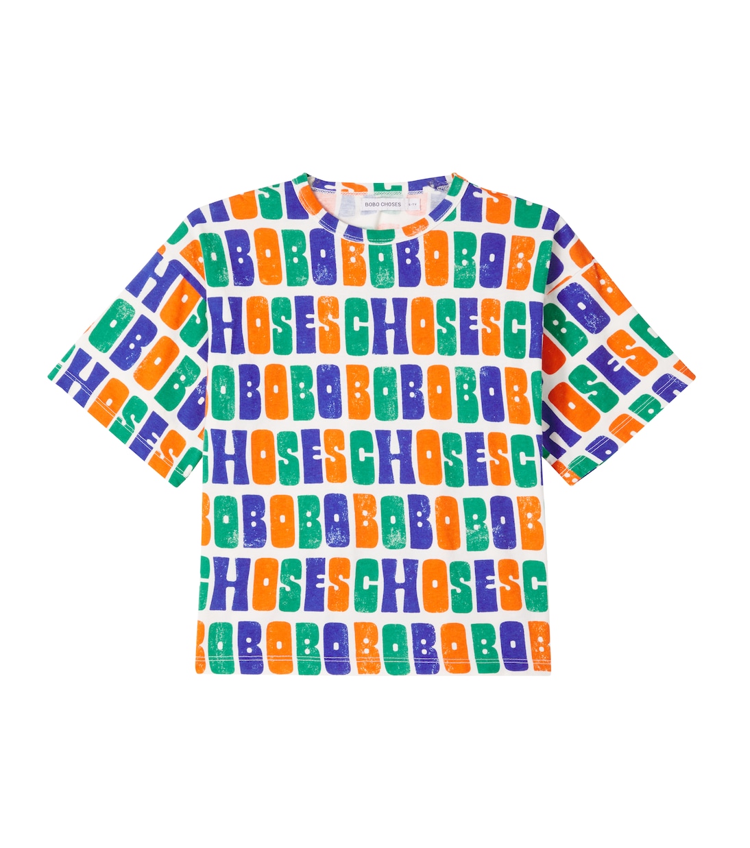 Camiseta en jersey de algodón con logo | Bobo Choses