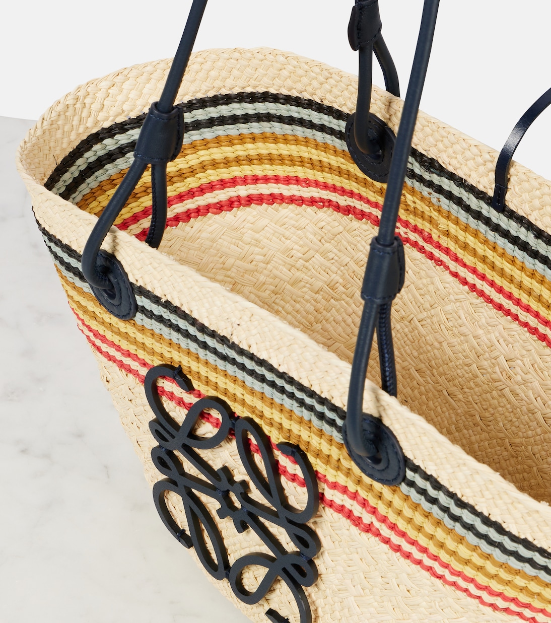 Paula's Ibiza Anagram Small basket bag | Loewe