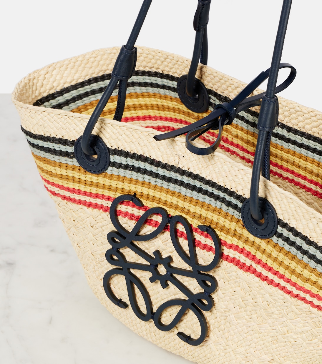 Paula's Ibiza Anagram Small basket bag | Loewe