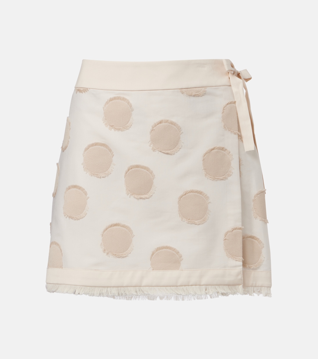 Bethany polka-dot wrap skirt | Simkhai