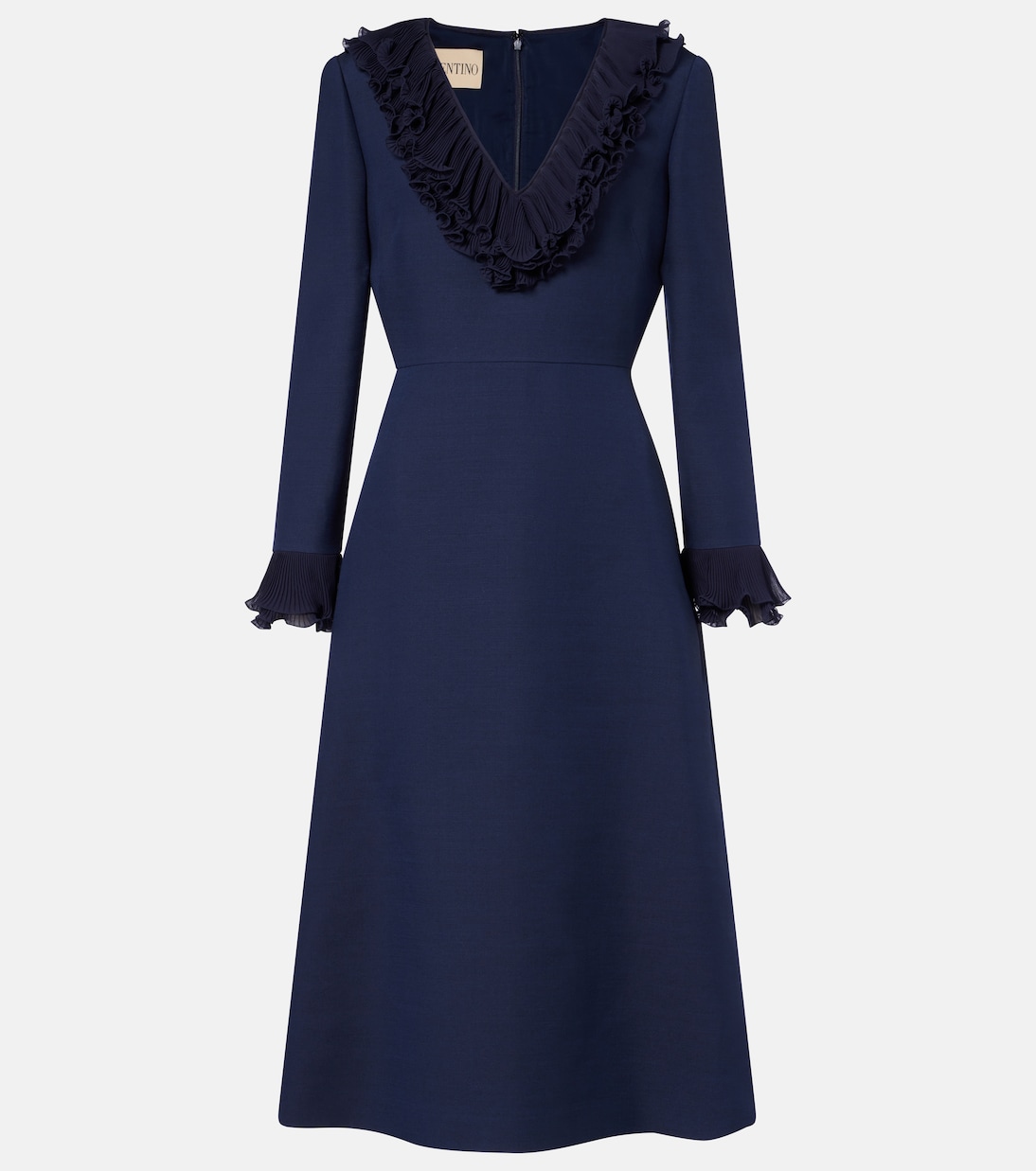 Crepe Couture bow-detail midi dress | Valentino