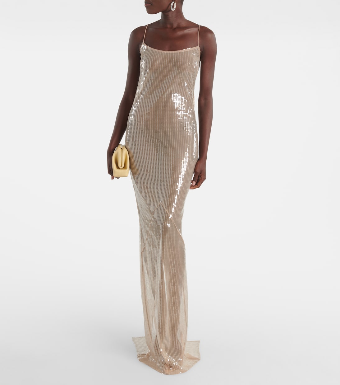 Robe longue à sequins | The New Arrivals Ilkyaz Ozel