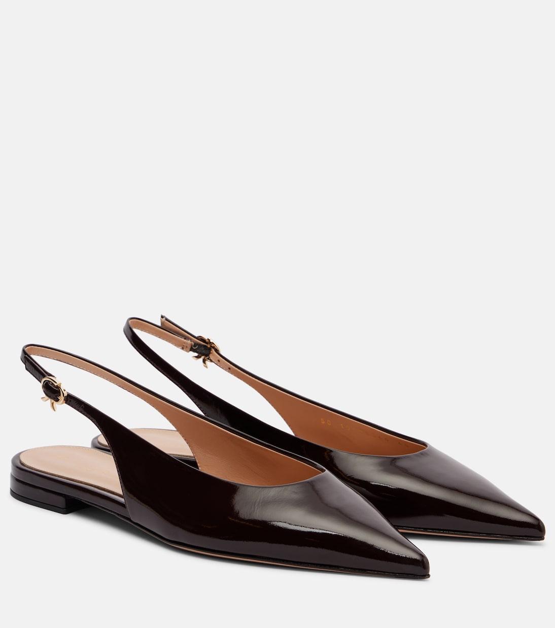 Ballerine slingback Robbie in pelle | Gianvito Rossi