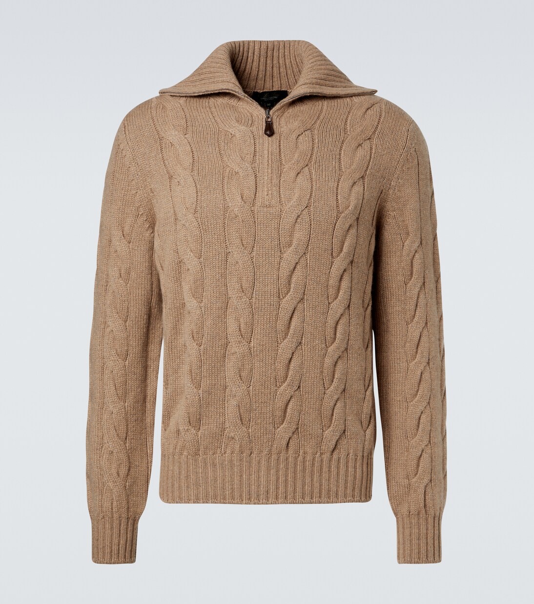 Napier cable-knit cashmere sweater | Loro Piana