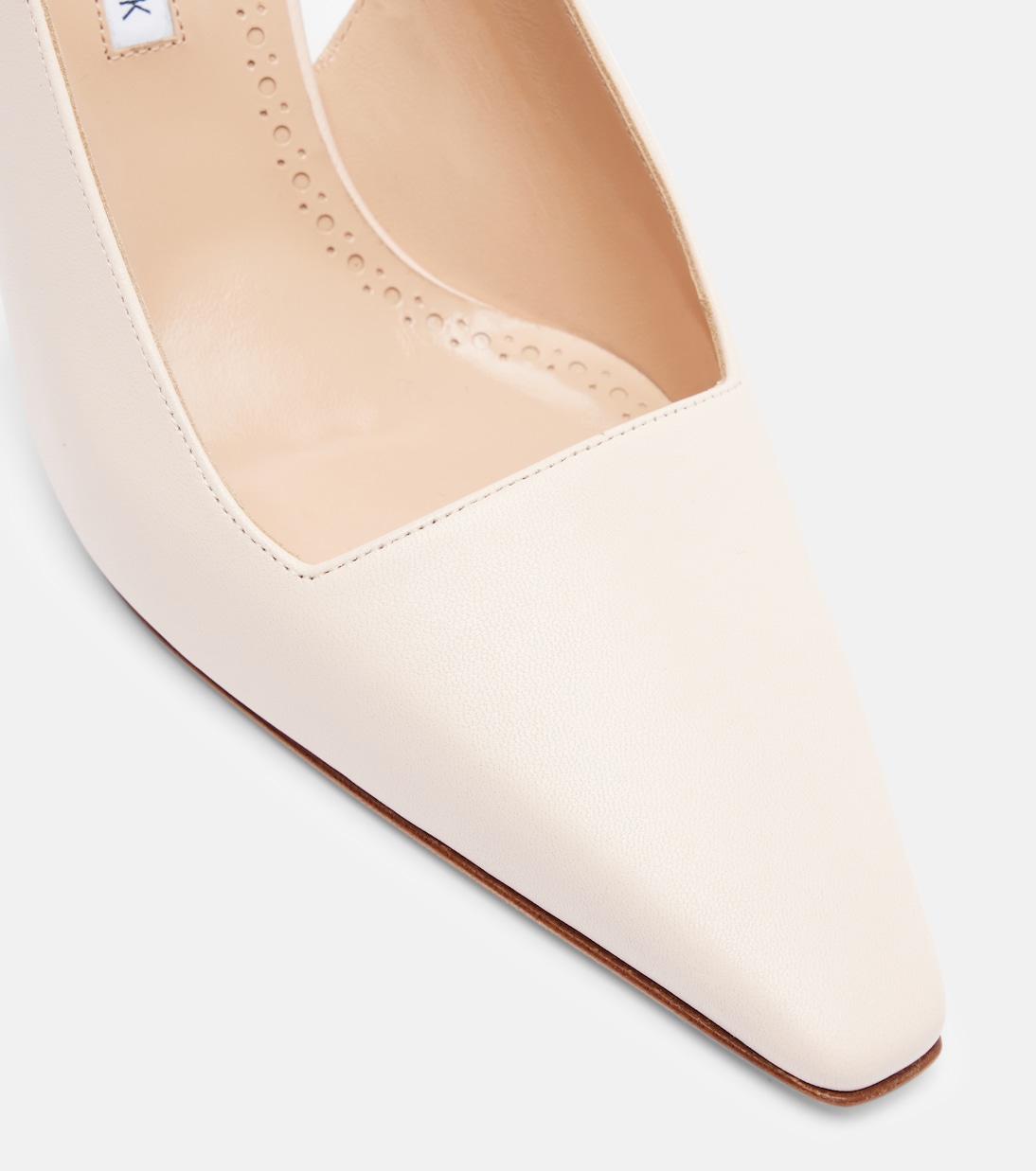 Moiramu leather slingback pumps | Manolo Blahnik
