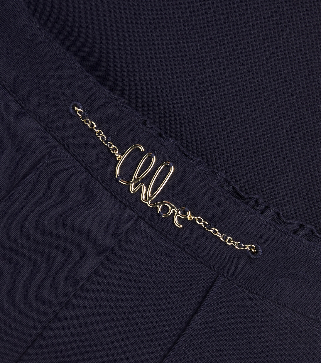 Logo wide-leg pants | Chloé Kids