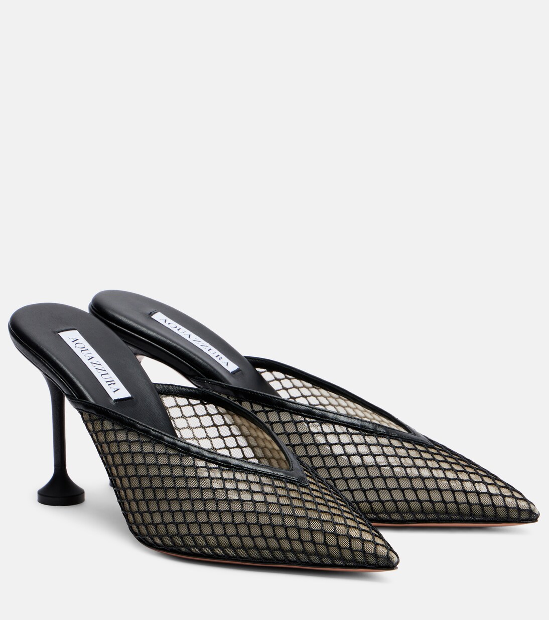 Bisous 85 mesh mules | Aquazzura