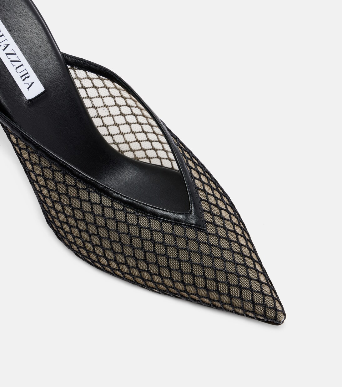 Bisous 85 mesh mules | Aquazzura