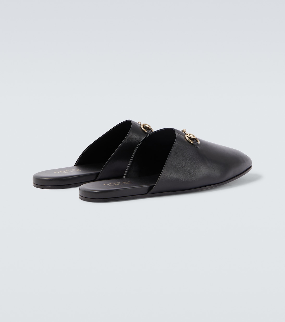 Horsebit leather mules | Gucci