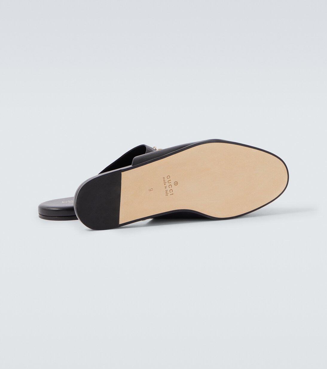 Horsebit leather mules | Gucci