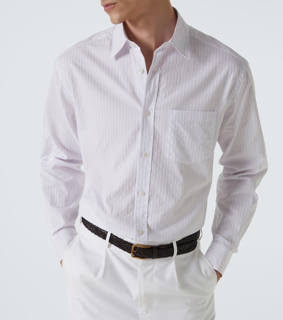 Striped cotton Oxford shirt  | Dunhill