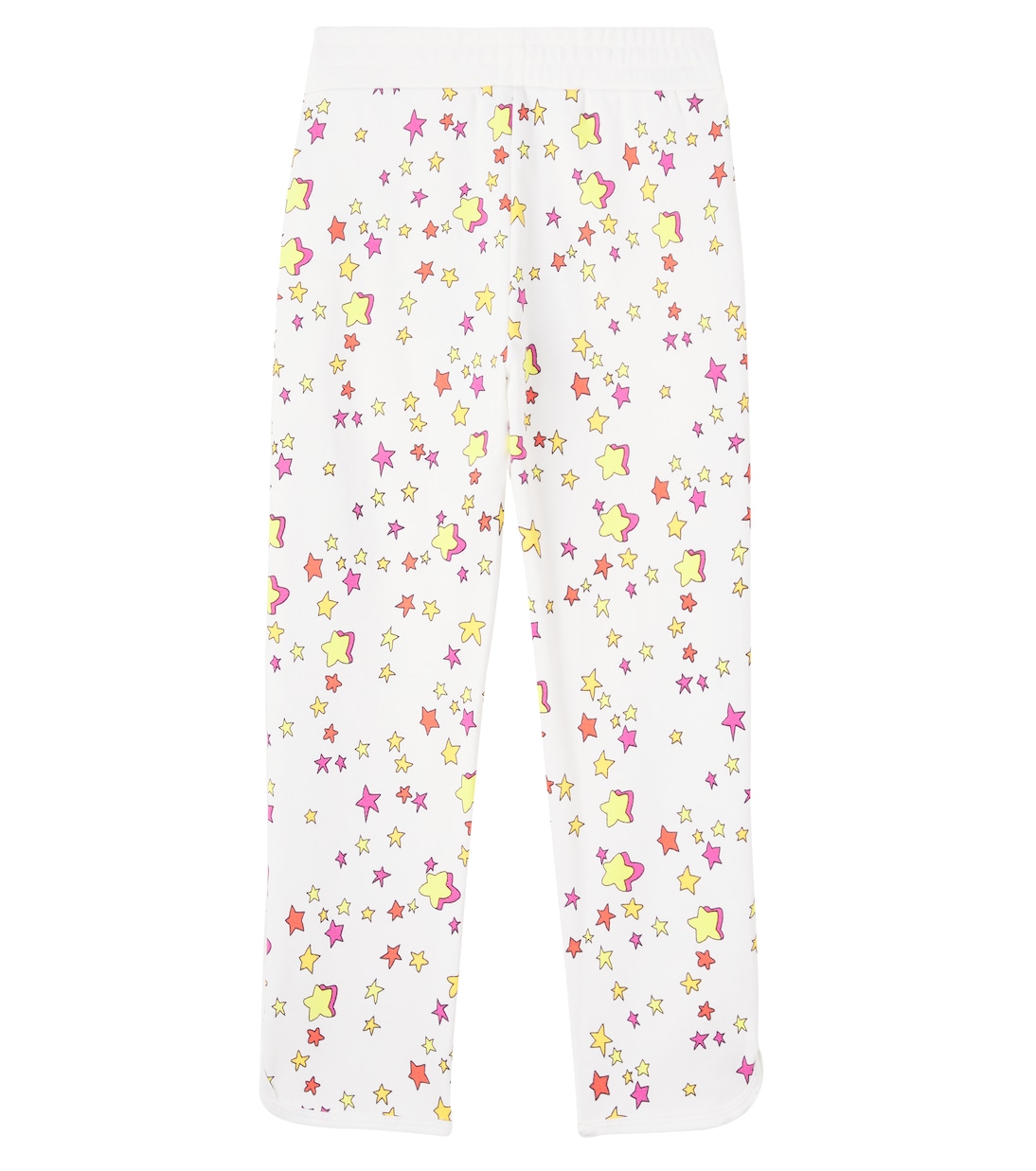 Fringed printed cotton jersey sweatpants | Stella McCartney Kids
