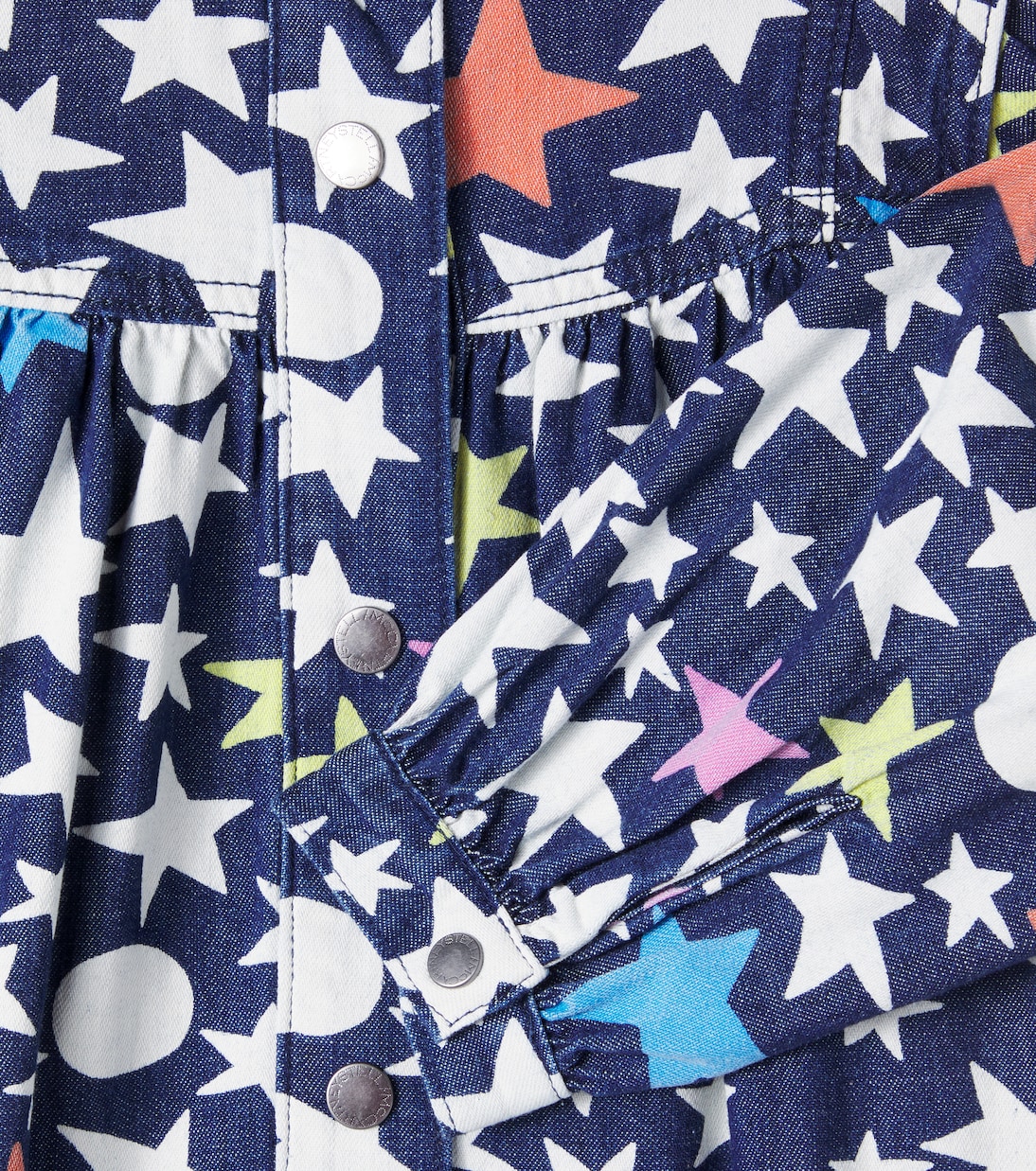 Robe imprimée en denim | Stella McCartney Kids