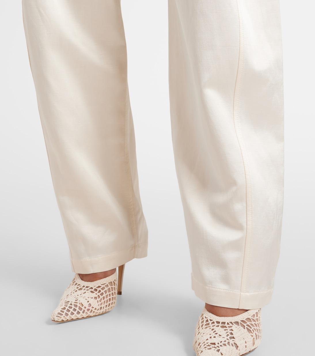 Pantalon barrel en coton mélangé | Magda Butrym