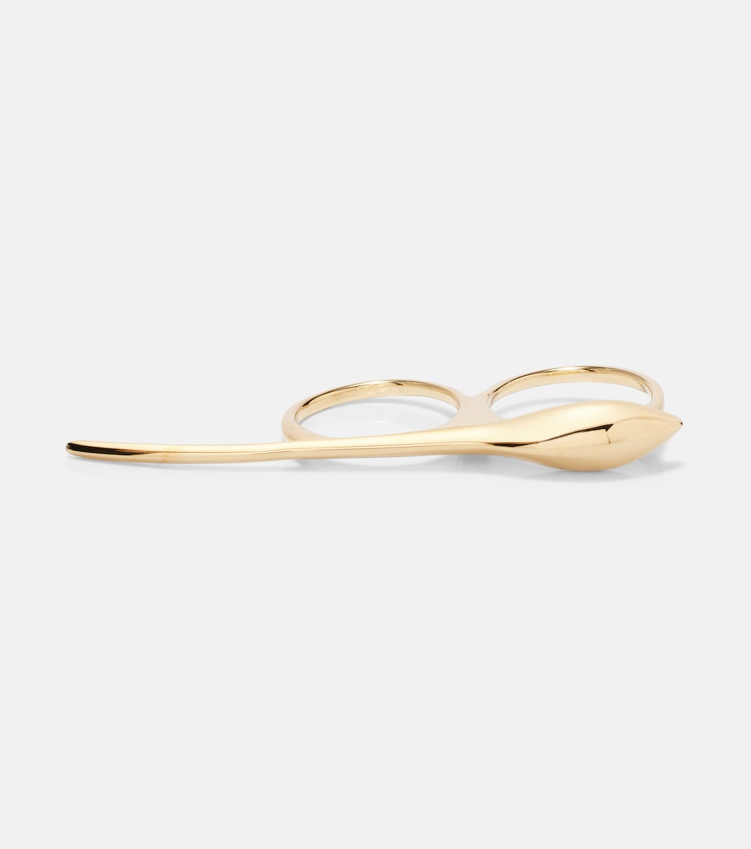 Anello Maple Seed placcato in oro | Givenchy