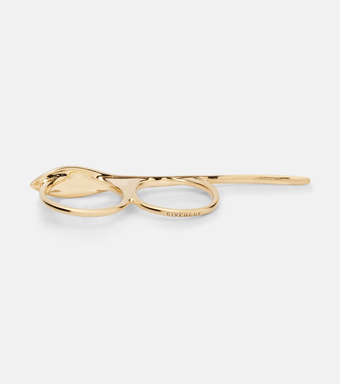 Anello Maple Seed placcato in oro | Givenchy