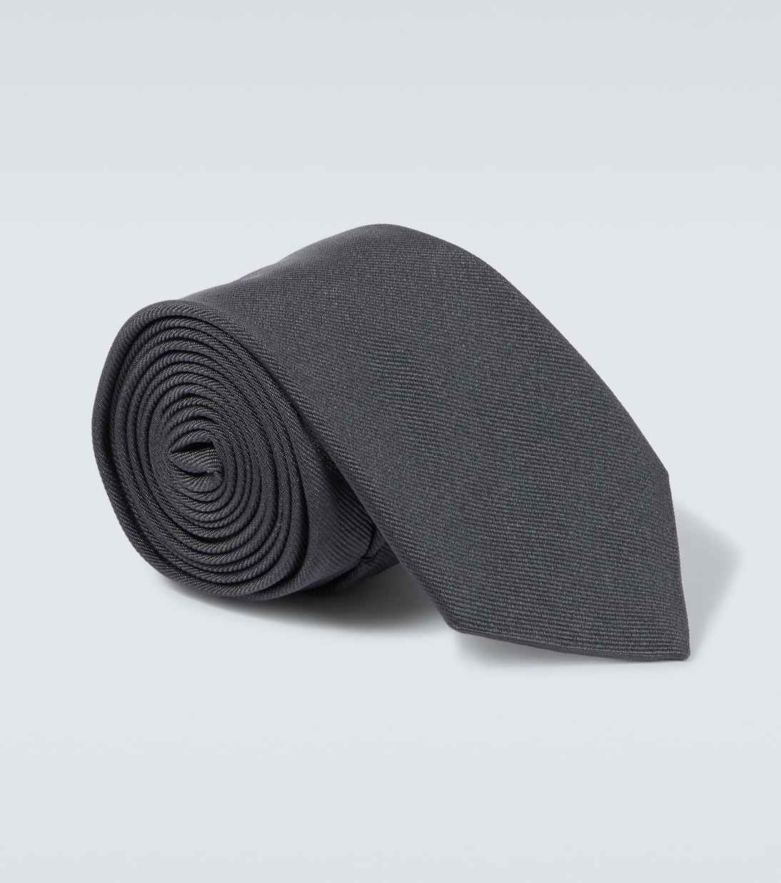 Logo silk tie | Prada