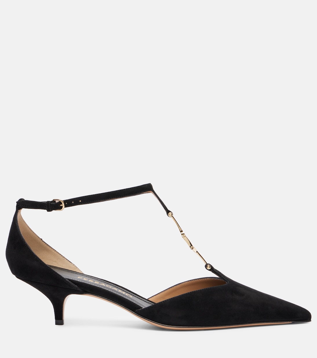 Pumps Traci 40 in suede | Ferragamo