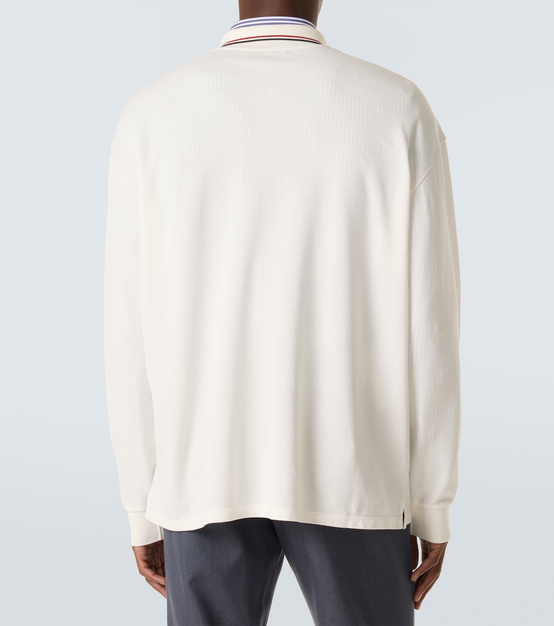 Cotton piqué polo shirt | Miu Miu