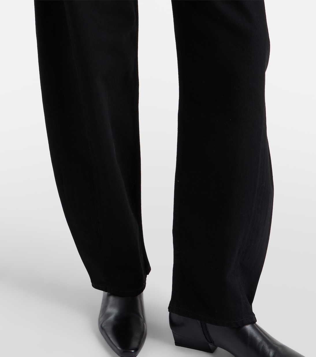 Luna Pieced mid-rise barrel-leg jeans | Agolde