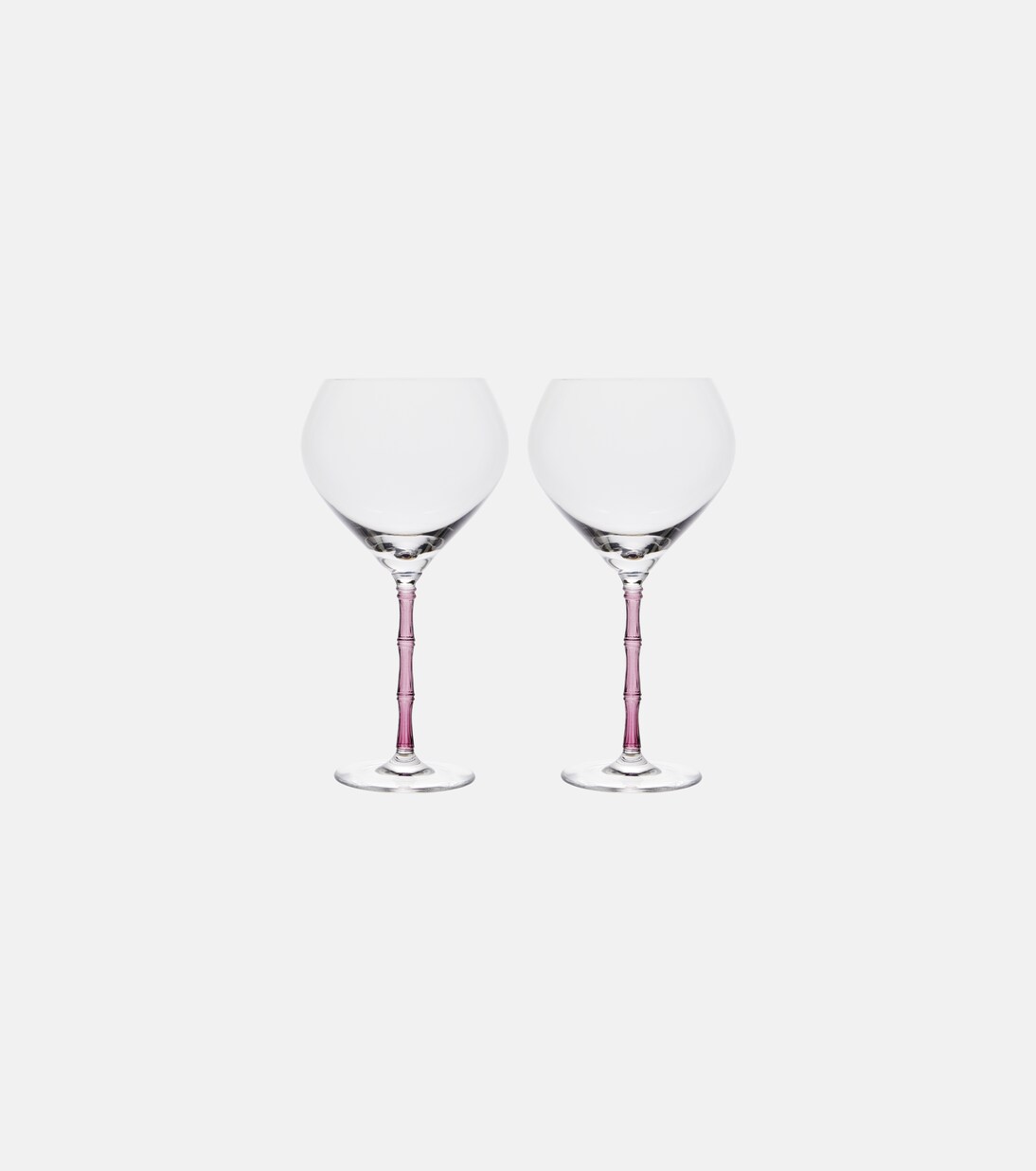 Set Bamboo aus zwei Balloon-Gläsern | La DoubleJ