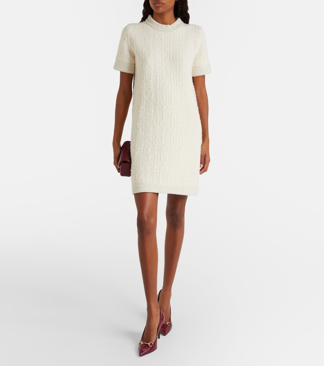 Wool-blend minidress  | Gucci