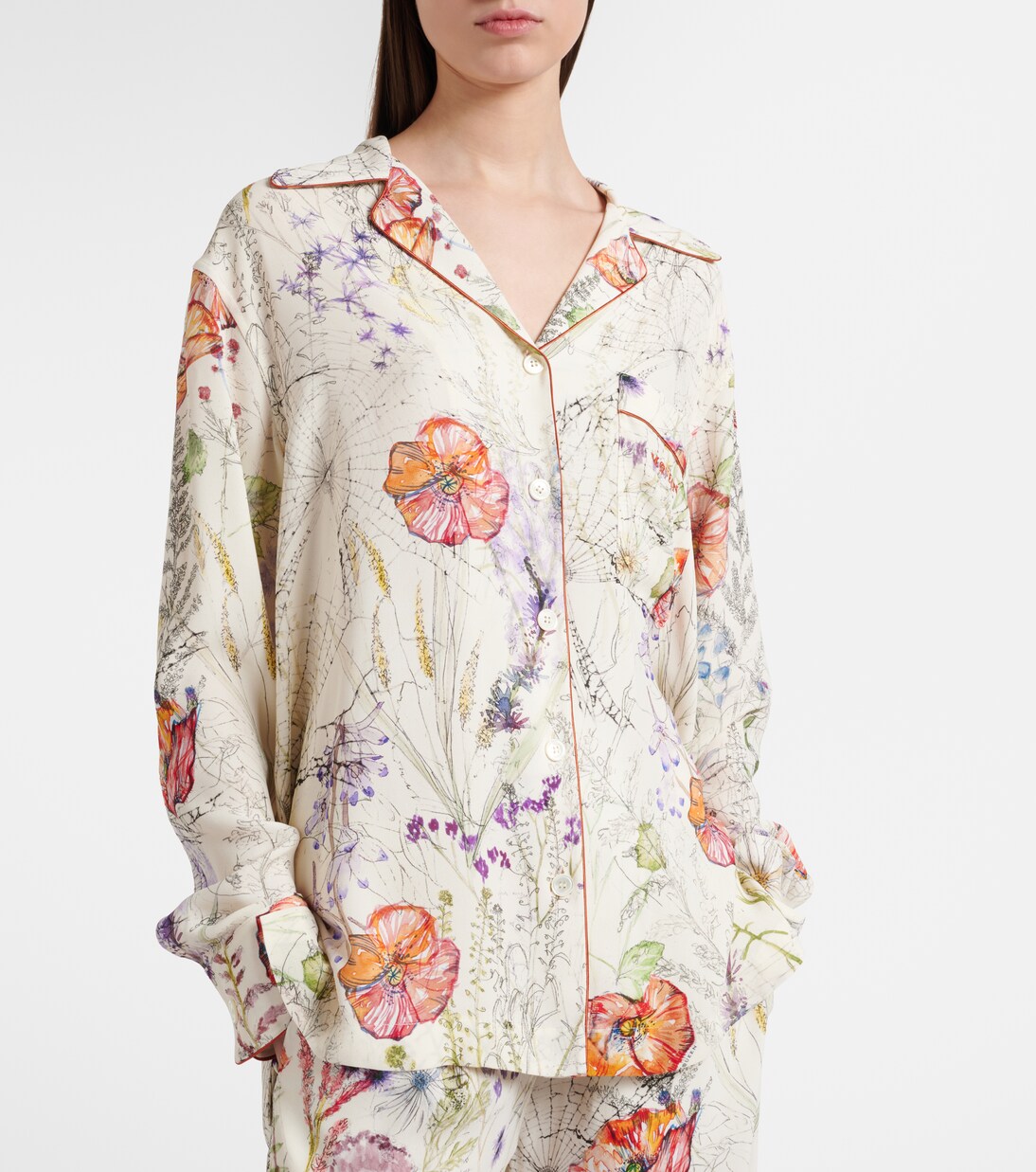 Meadow oversized shirt | McQueen