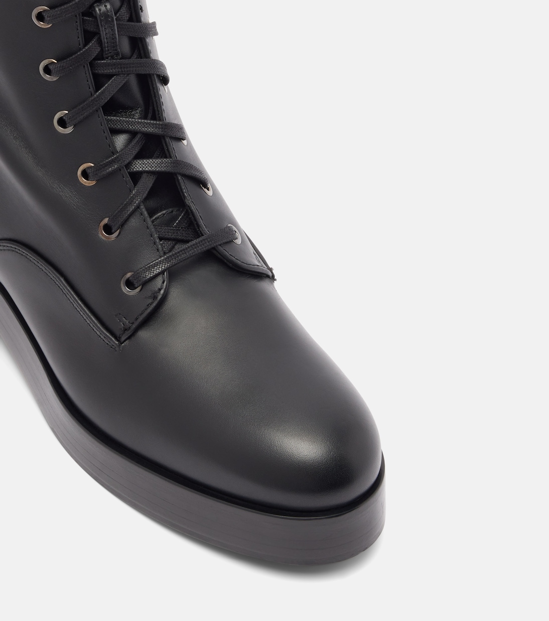 Ben 20 leather combat boots | Aquazzura