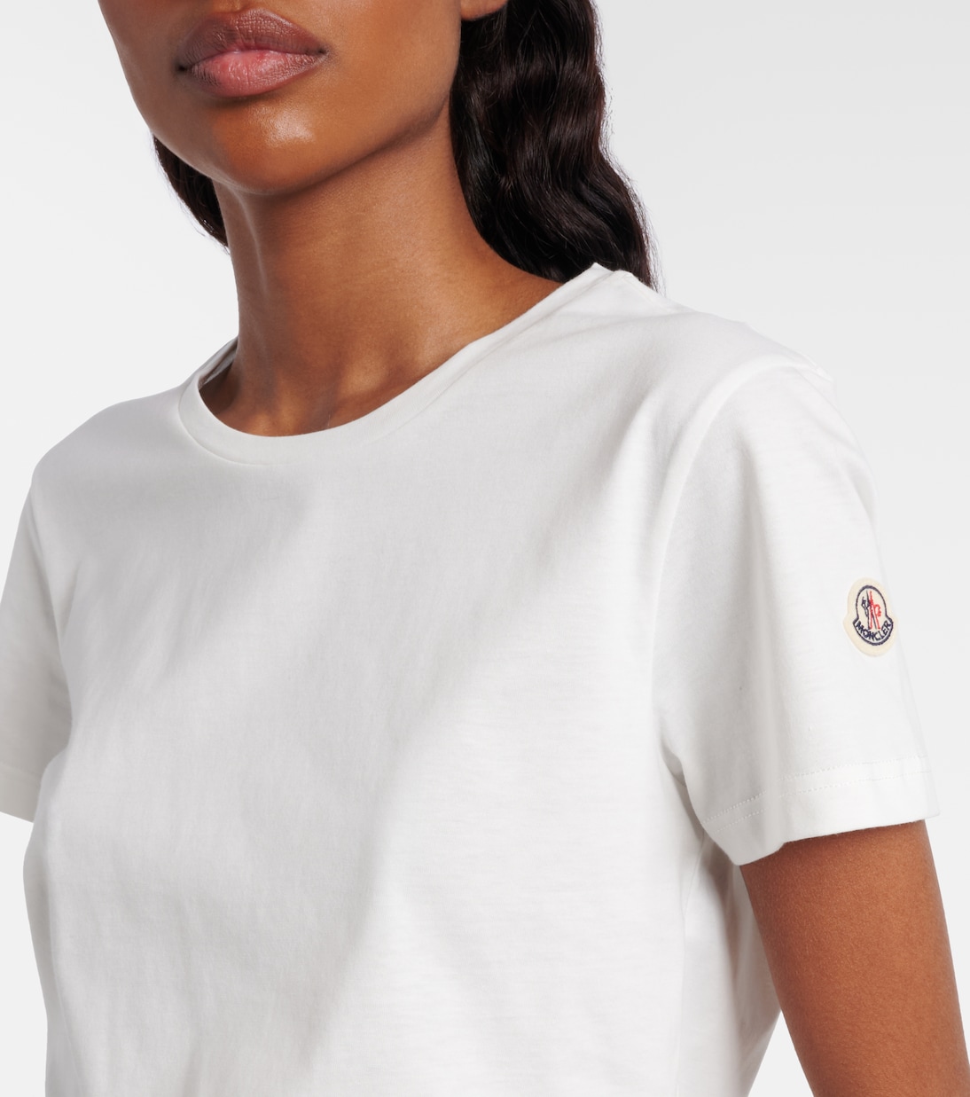 Logo cotton jersey T-shirt | Moncler