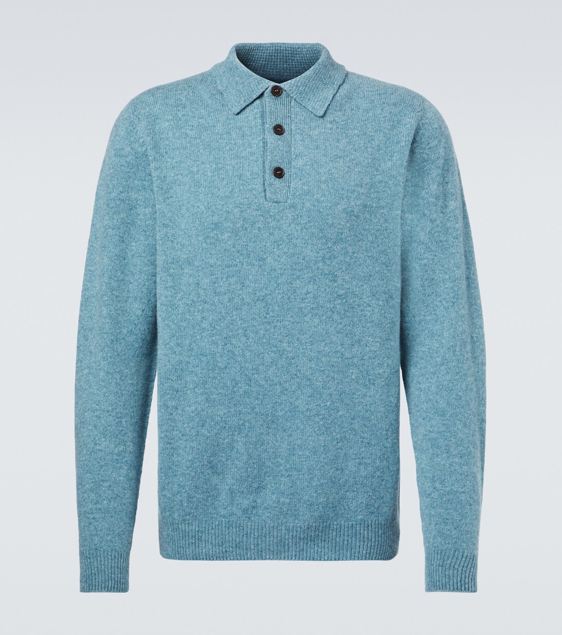 Wool polo shirt | Sunspel