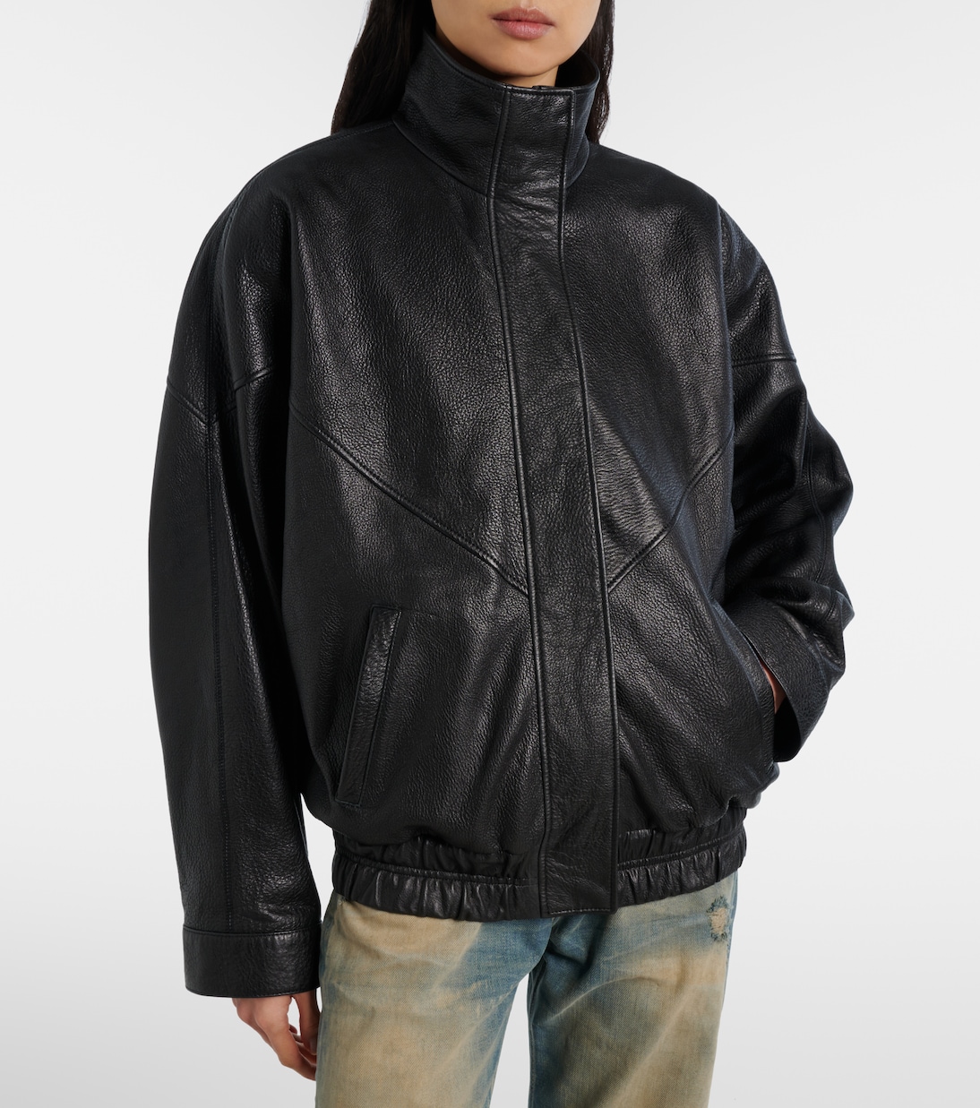 皮革夹克 | Acne Studios