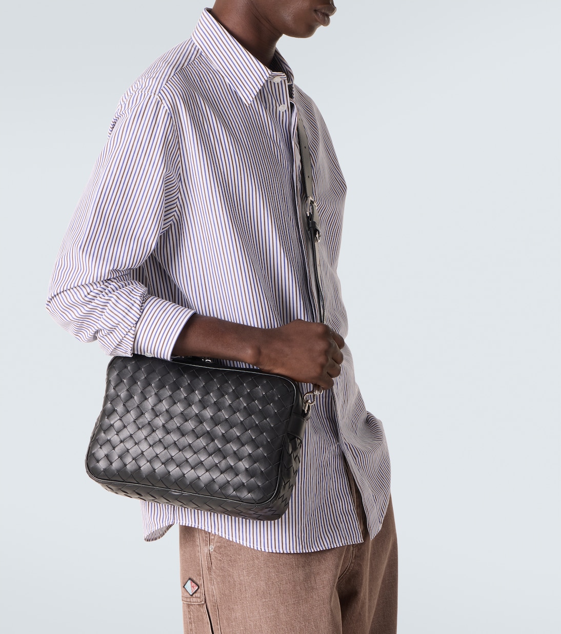 Sac à bandoulière en cuir Intrecciato | Bottega Veneta
