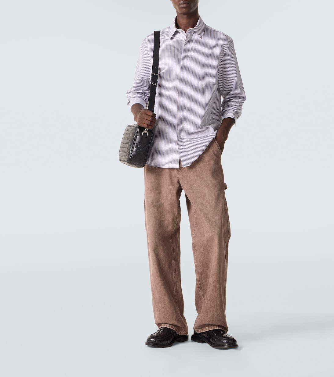 Sac à bandoulière en cuir Intrecciato | Bottega Veneta