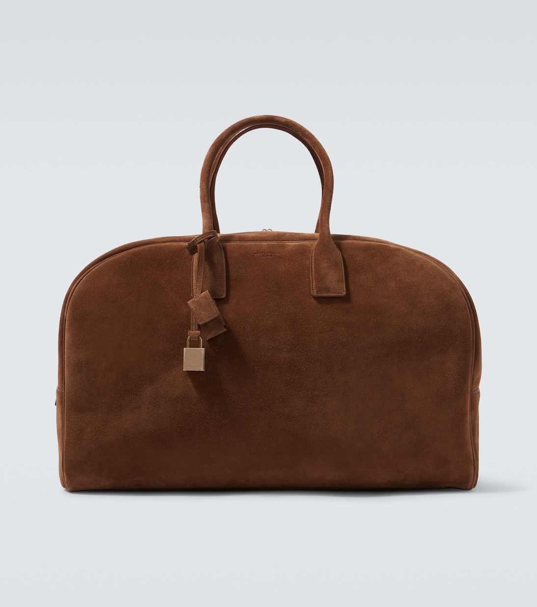 Sac de voyage Bowling Large en daim | Saint Laurent
