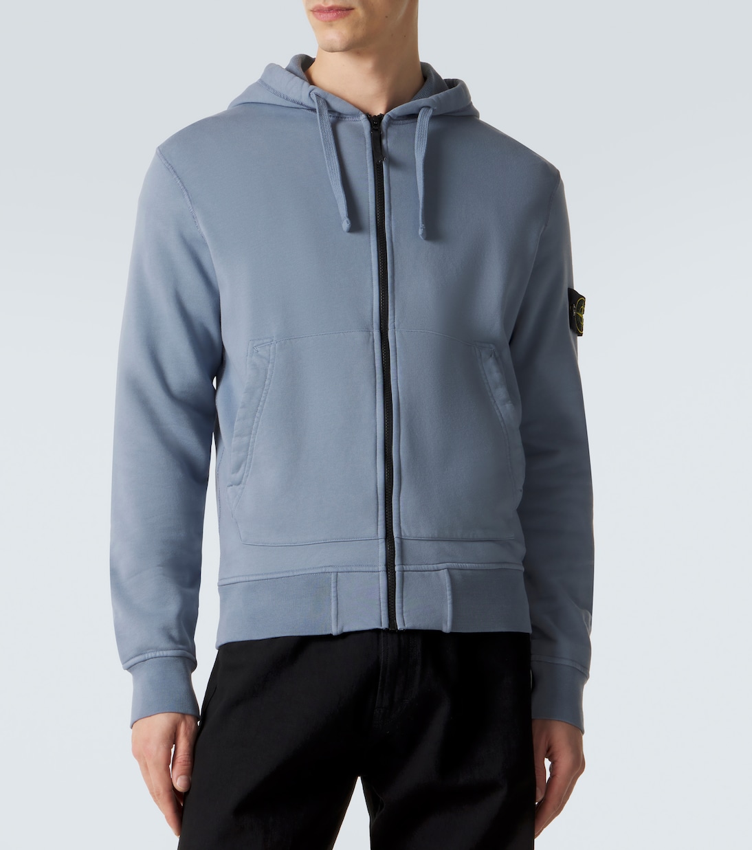 Kapuzenjacke aus Baumwoll-Jersey | Stone Island