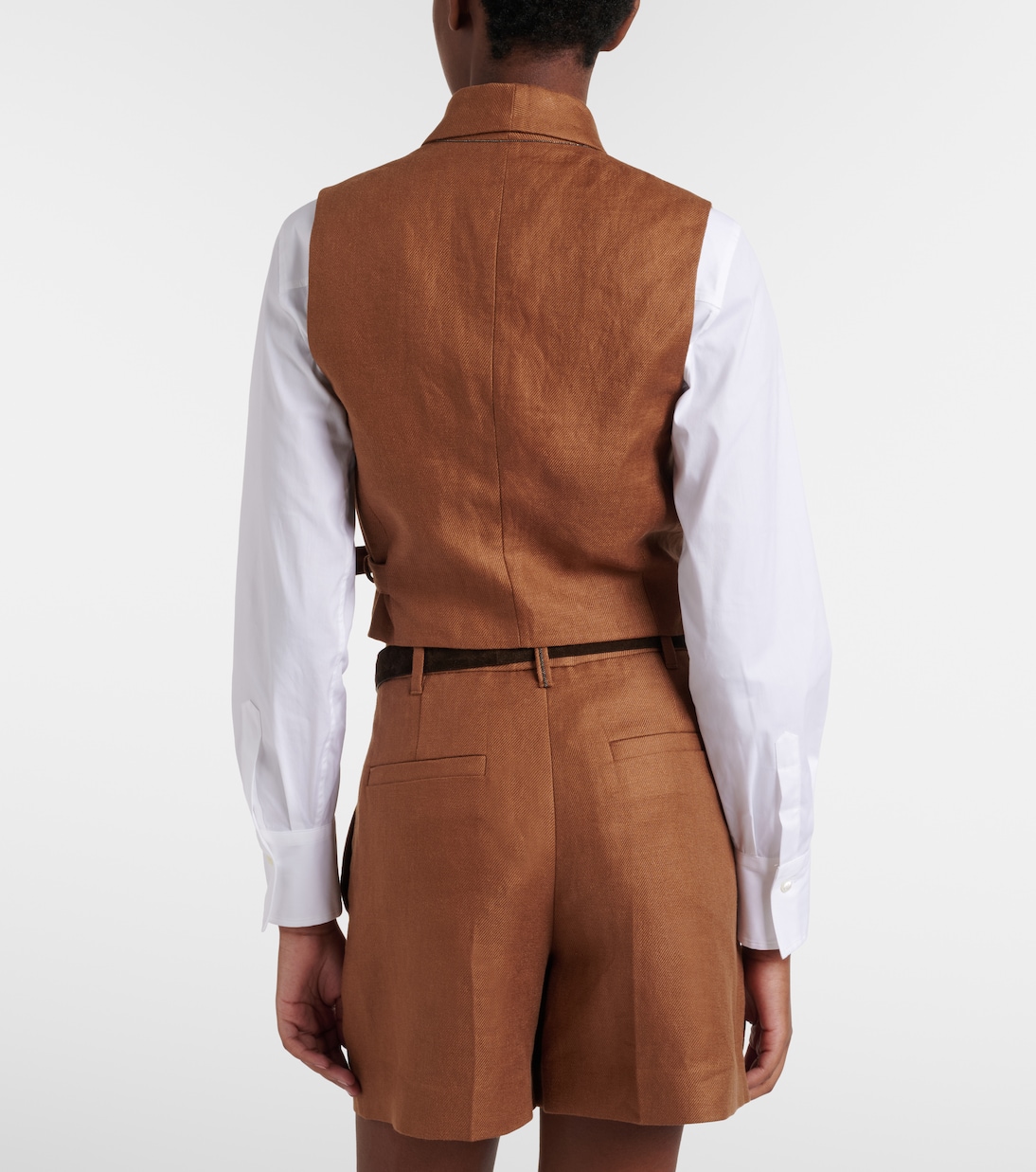 Weste Monili aus Leinen | Brunello Cucinelli
