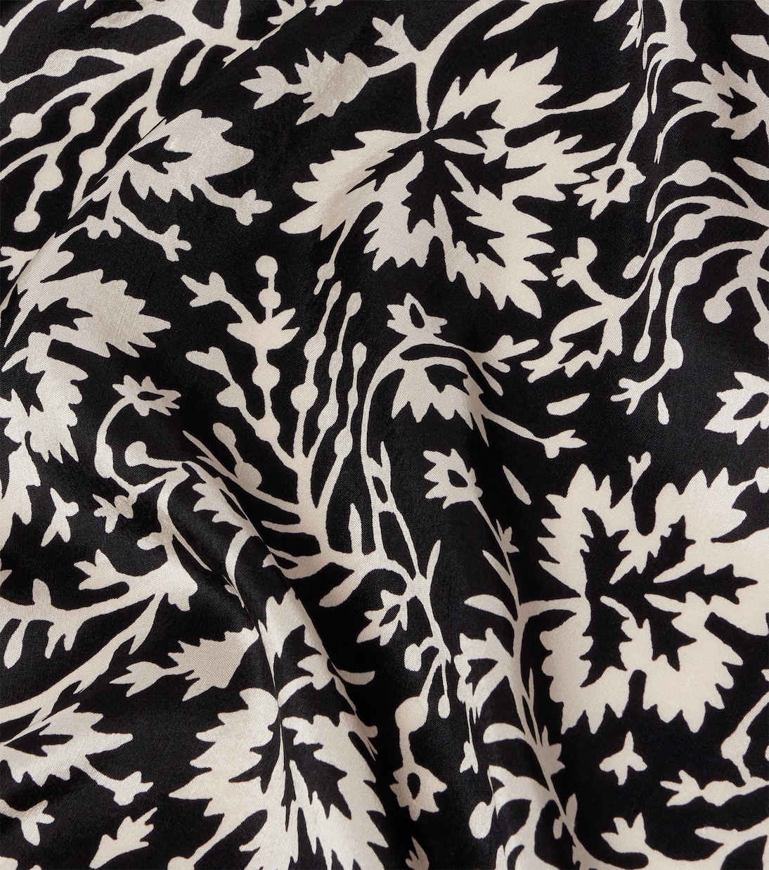 Foulard imprimé en soie | Toteme