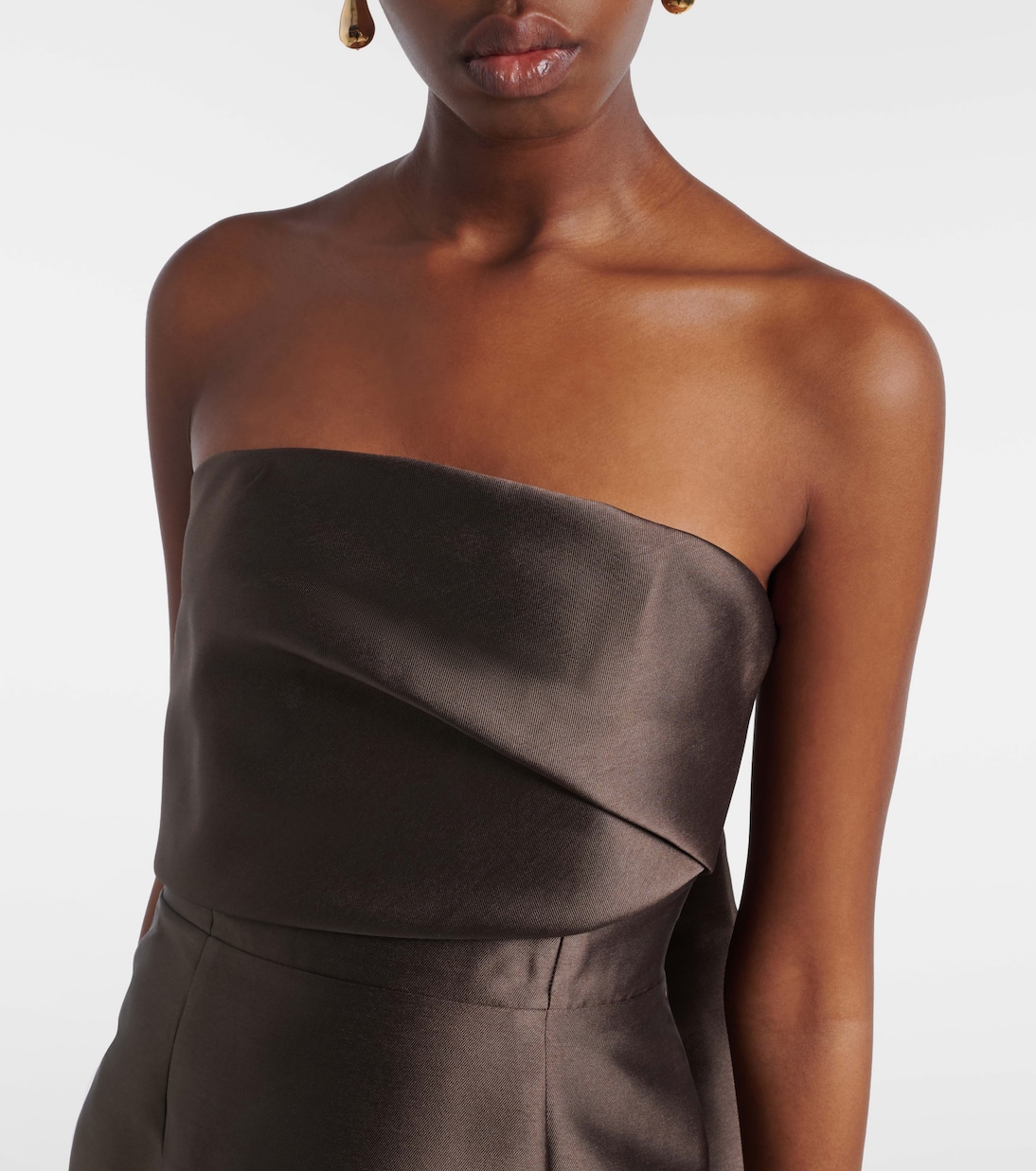 Cocktailkleid Kiki aus Satin | Solace London