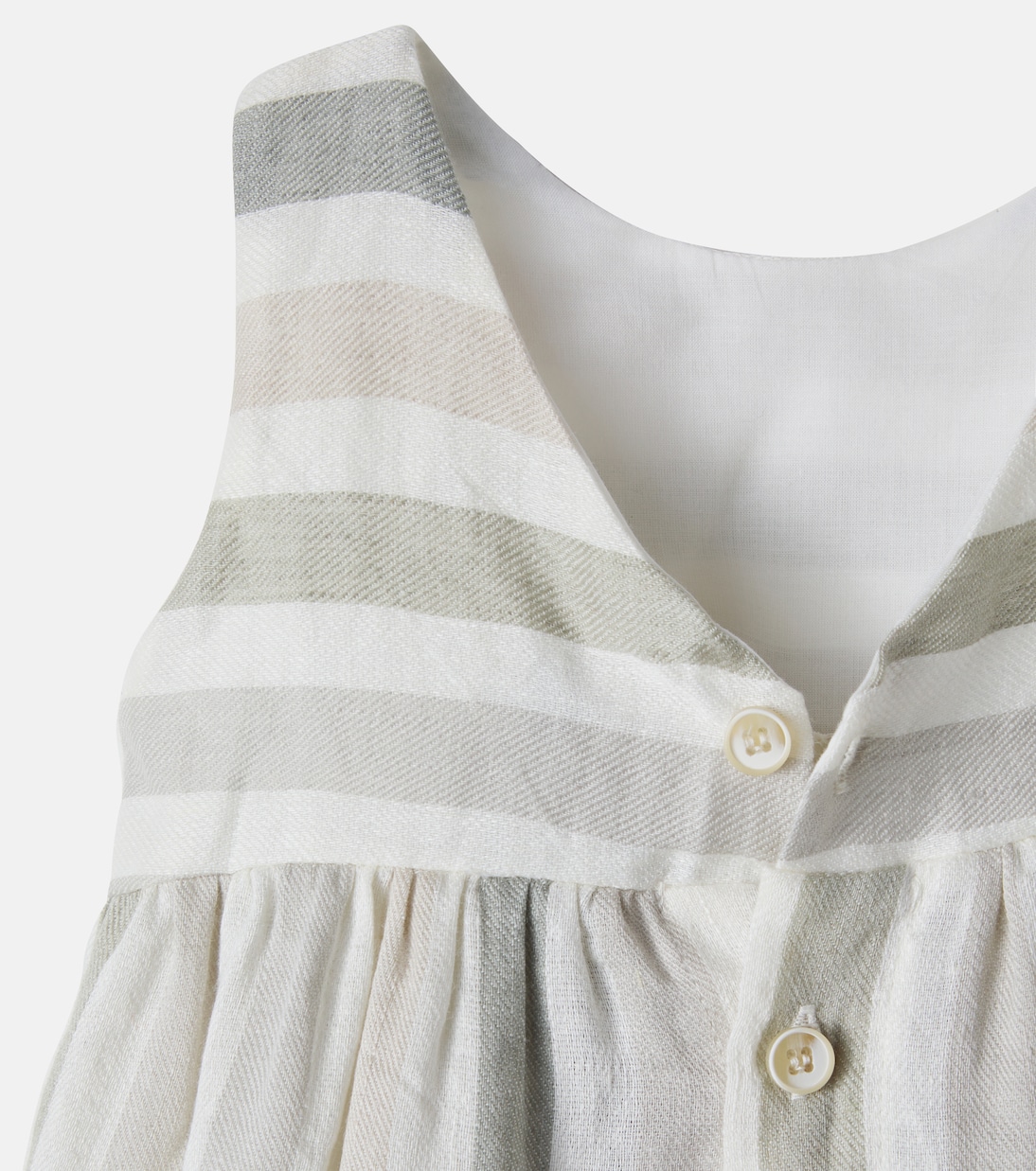 유아 - Calonge 스트라이프 리넨 드레스 | 1 + in the Family